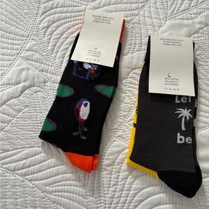 Fun socks retirement and golf new!